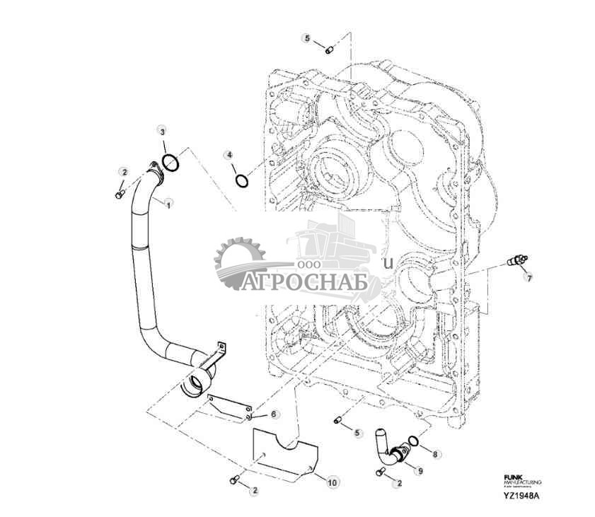 TRANSMISSION FRONT HOUSING INSIDE 